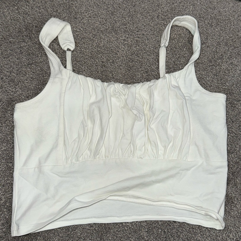 Cropped Hollister tank top
